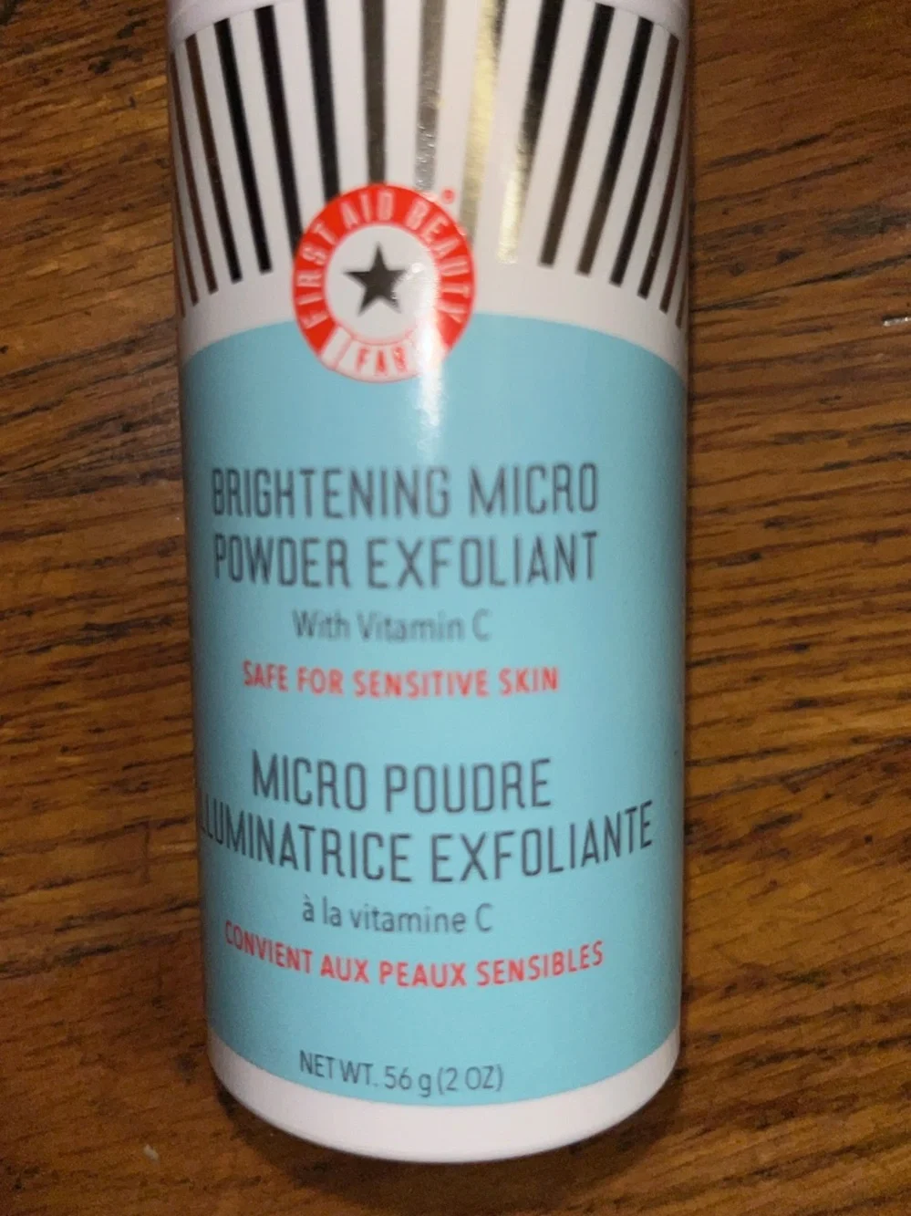 NWT First Aid Beauty Brightening Micro Powder Exfoliant - 2 Oz